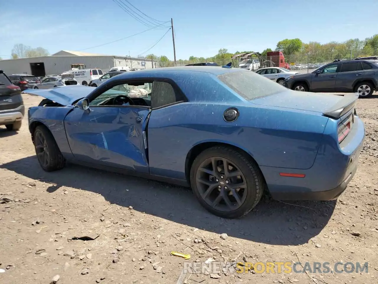 2 Photograph of a damaged car 2C3CDZAGXPH527927 DODGE CHALLENGER 2023