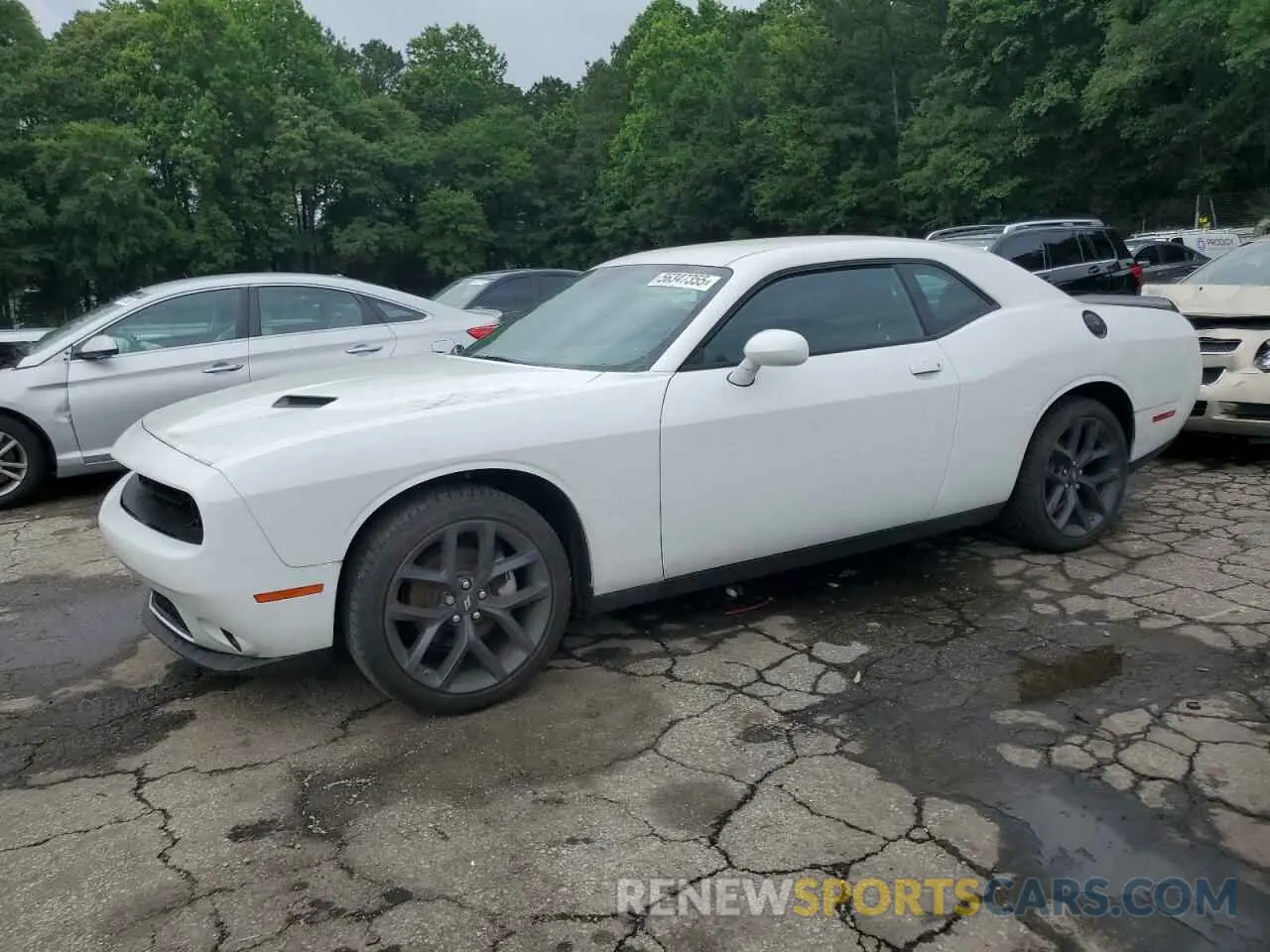 1 Photograph of a damaged car 2C3CDZAGXPH658985 DODGE CHALLENGER 2023