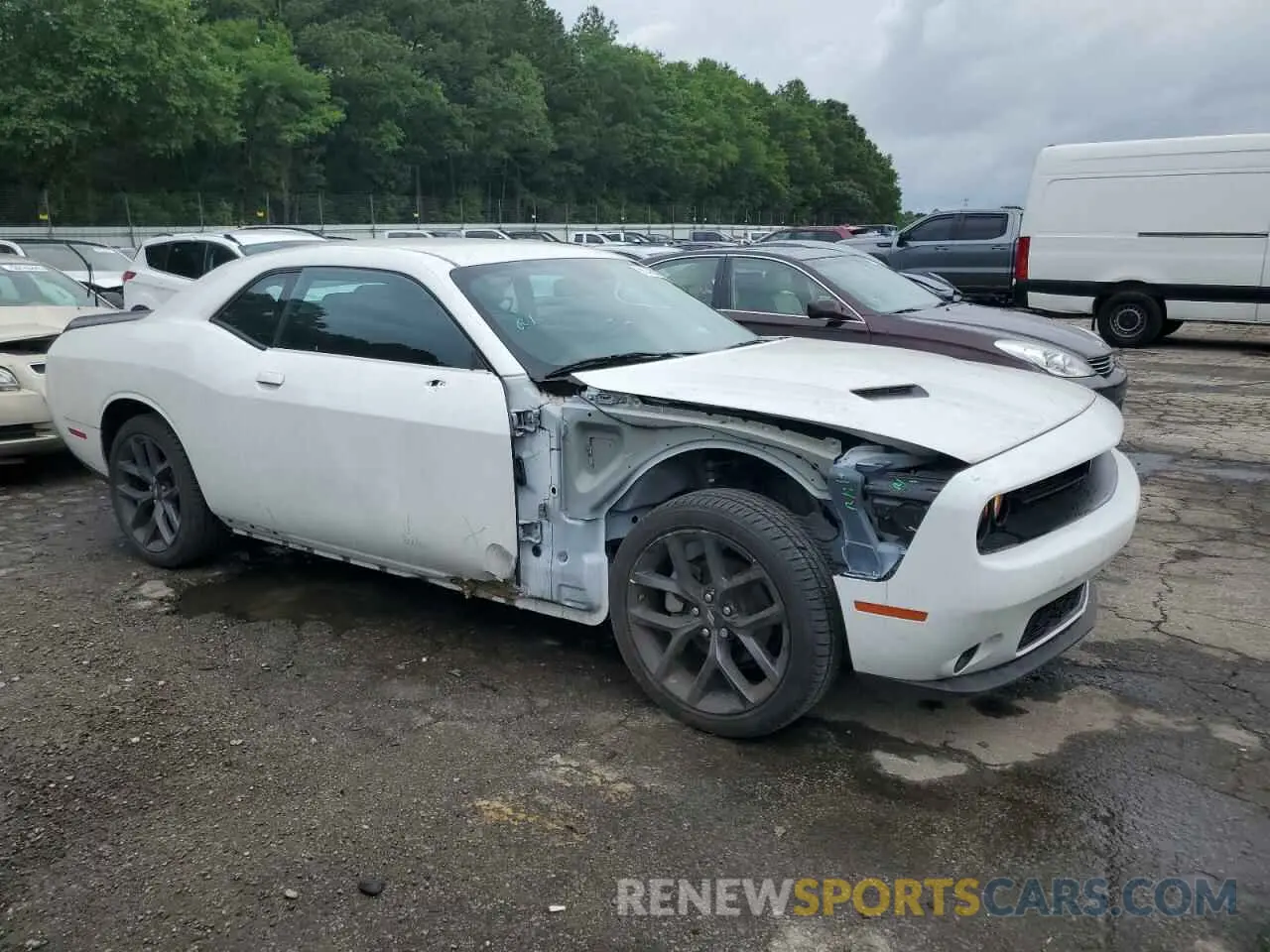 4 Photograph of a damaged car 2C3CDZAGXPH658985 DODGE CHALLENGER 2023