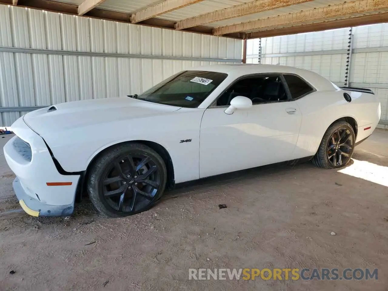 1 Photograph of a damaged car 2C3CDZBT0PH614814 DODGE CHALLENGER 2023