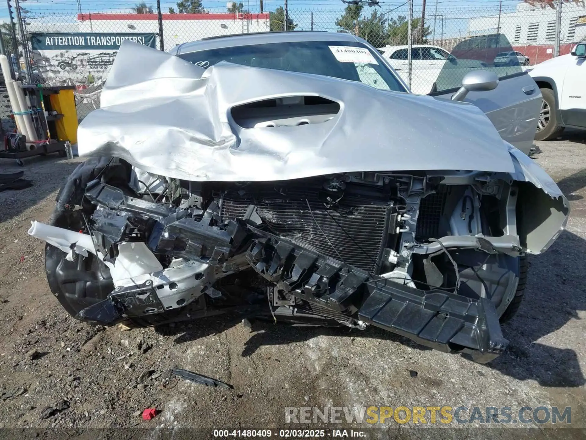 6 Photograph of a damaged car 2C3CDZBT0PH692767 DODGE CHALLENGER 2023