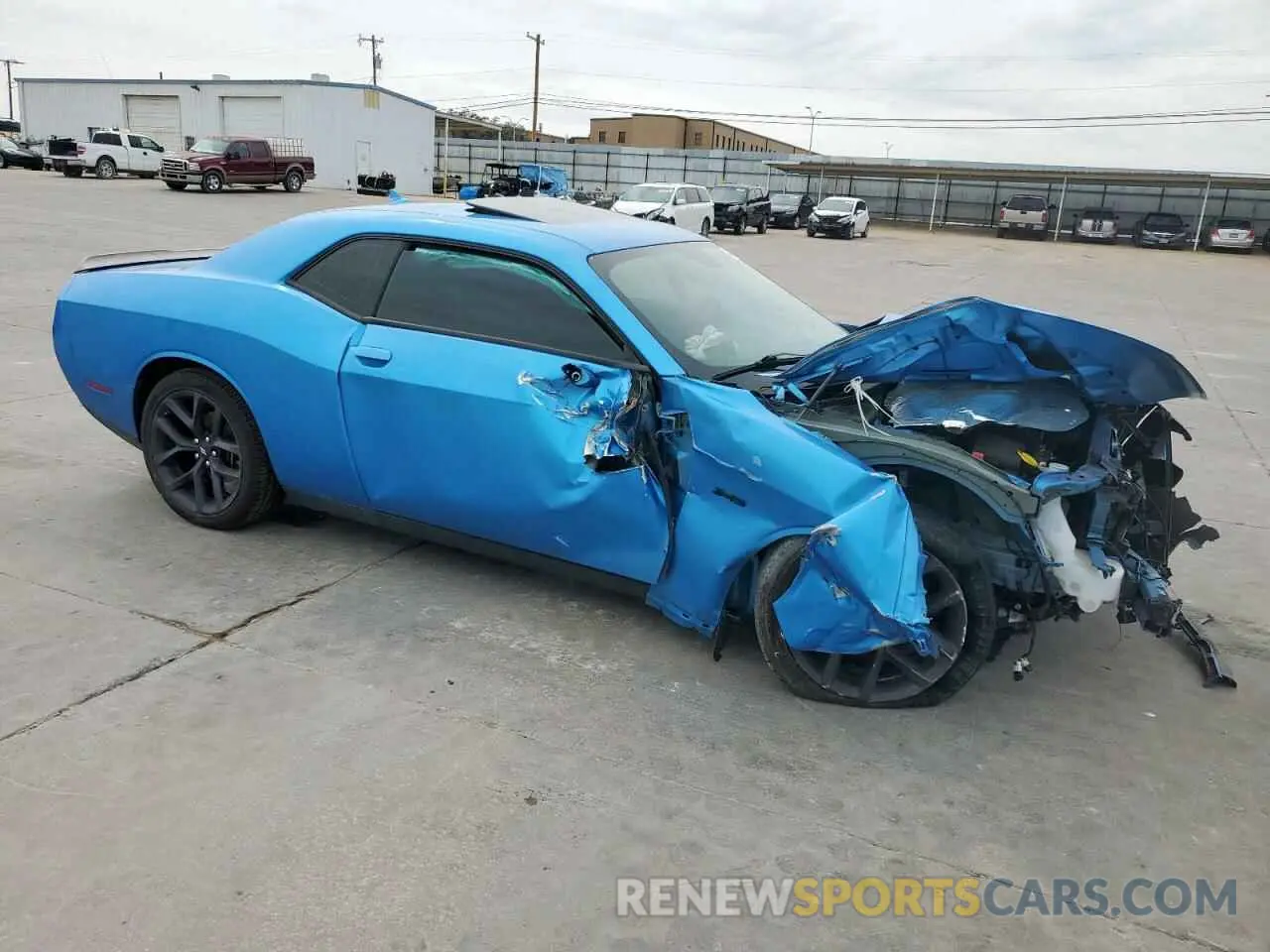 4 Photograph of a damaged car 2C3CDZBT1PH614496 DODGE CHALLENGER 2023