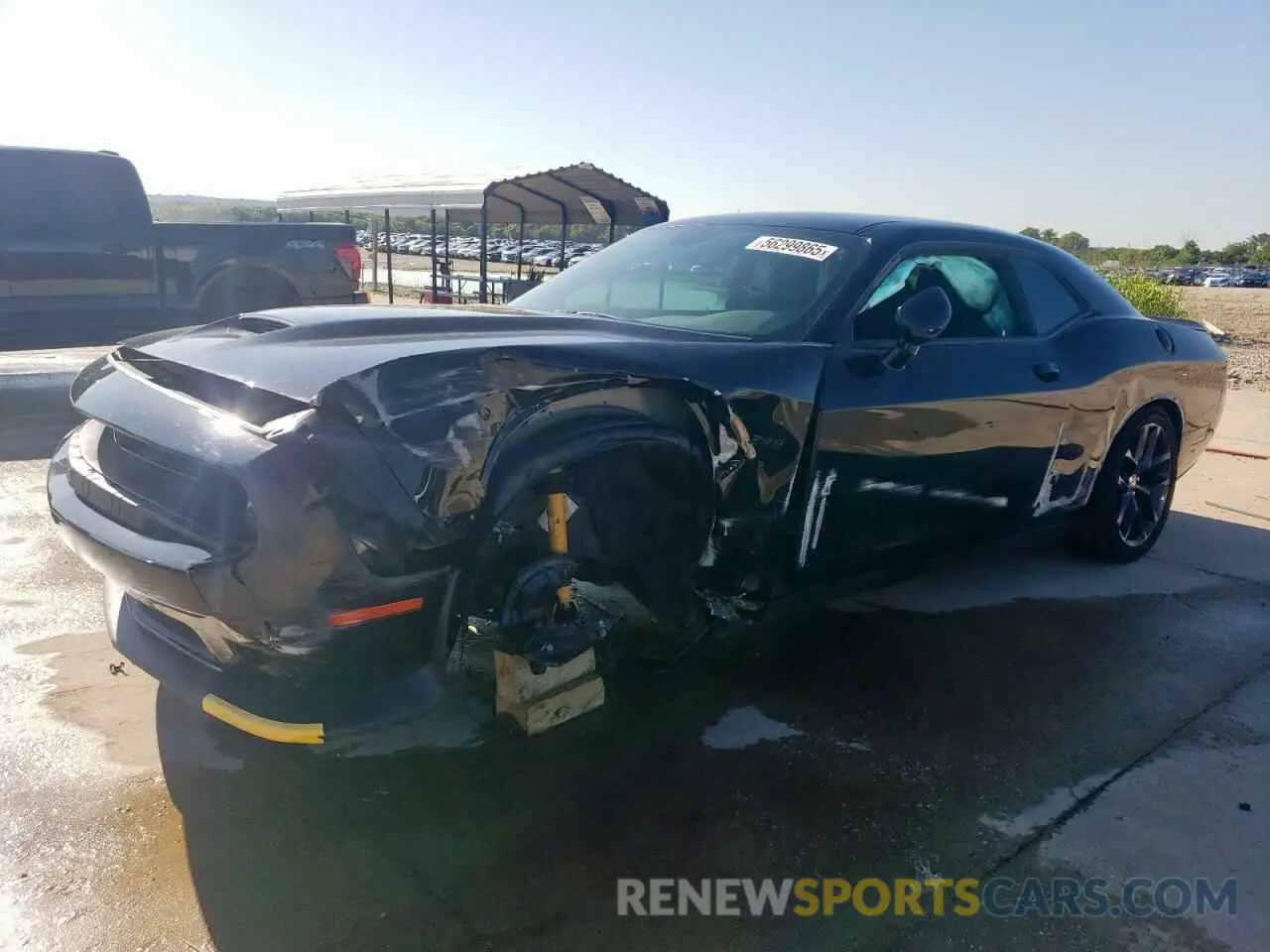 1 Photograph of a damaged car 2C3CDZBT1PH669661 DODGE CHALLENGER 2023