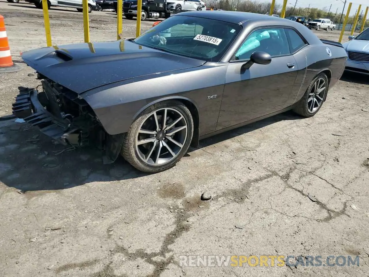 1 Photograph of a damaged car 2C3CDZBT2PH521695 DODGE CHALLENGER 2023