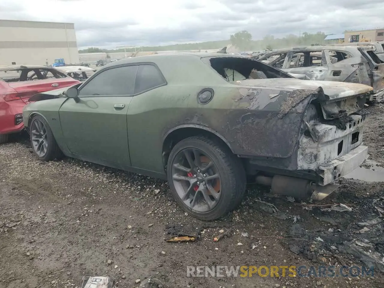 2 Photograph of a damaged car 2C3CDZBT2PH596168 DODGE CHALLENGER 2023