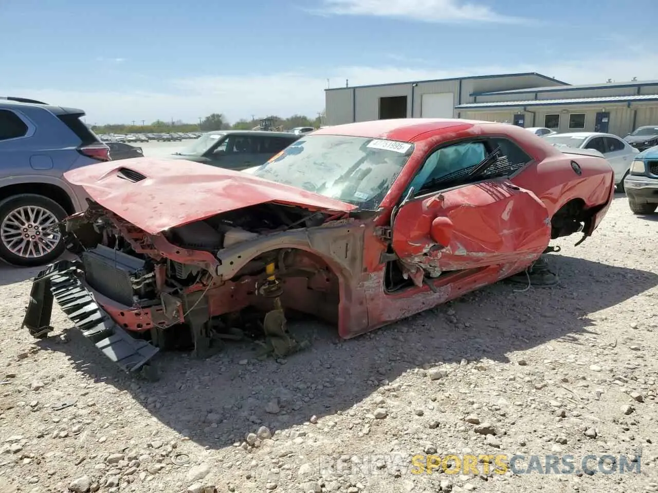 1 Photograph of a damaged car 2C3CDZBT3PH630120 DODGE CHALLENGER 2023
