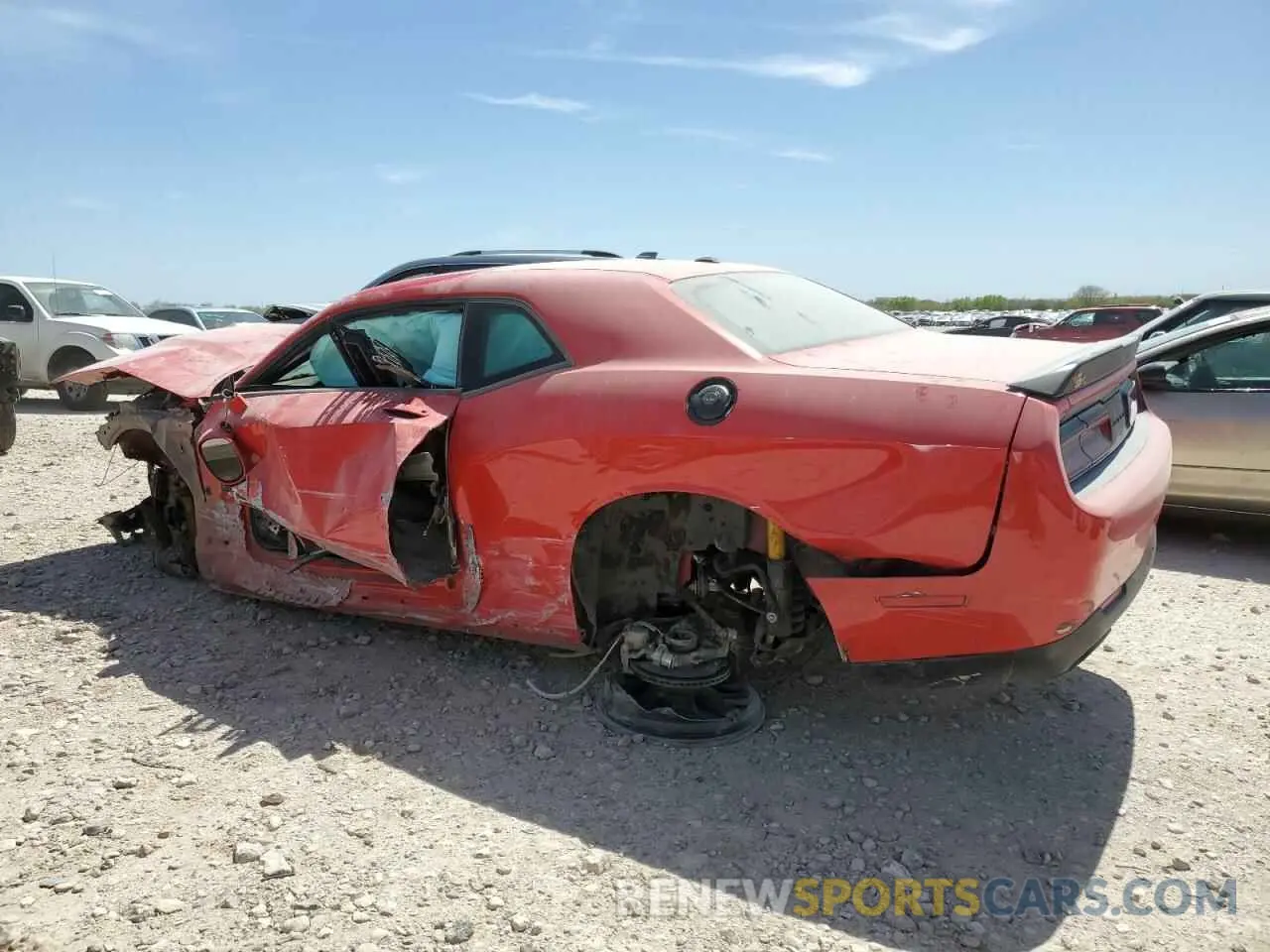 2 Photograph of a damaged car 2C3CDZBT3PH630120 DODGE CHALLENGER 2023