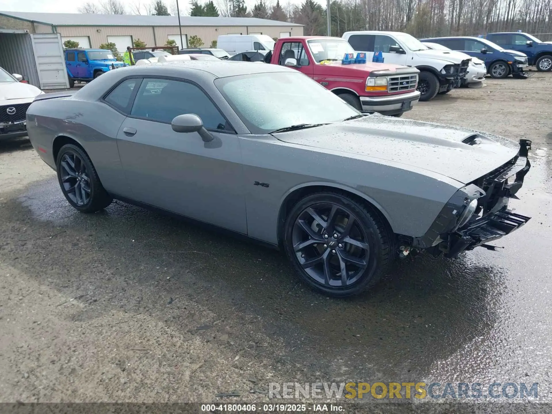1 Photograph of a damaged car 2C3CDZBT4PH611303 DODGE CHALLENGER 2023