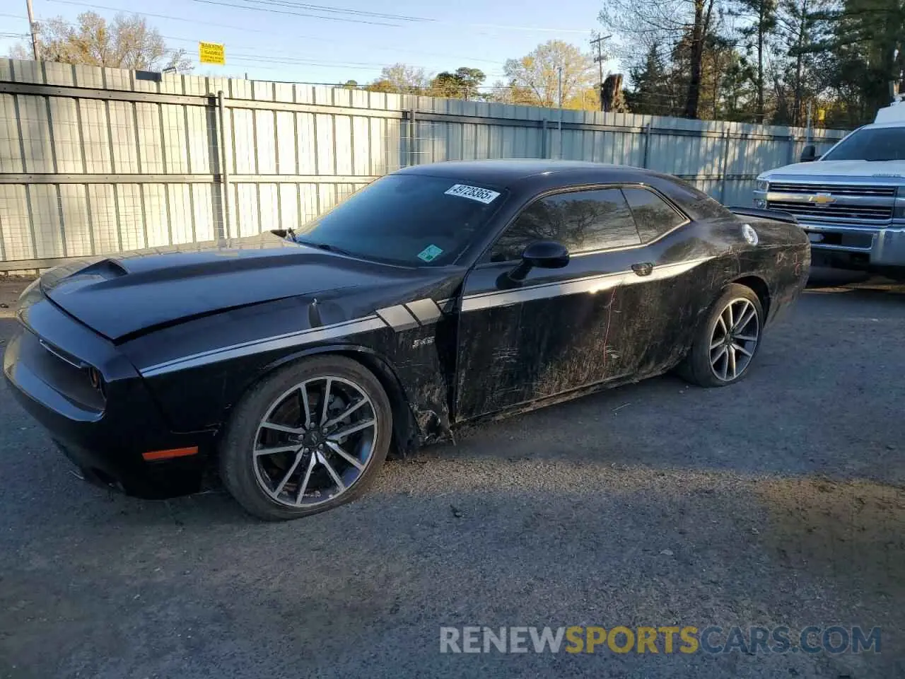 1 Photograph of a damaged car 2C3CDZBT5PH504096 DODGE CHALLENGER 2023