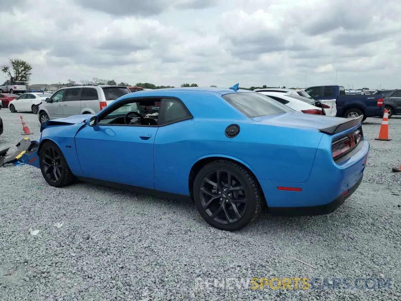 2 Photograph of a damaged car 2C3CDZBT5PH692764 DODGE CHALLENGER 2023