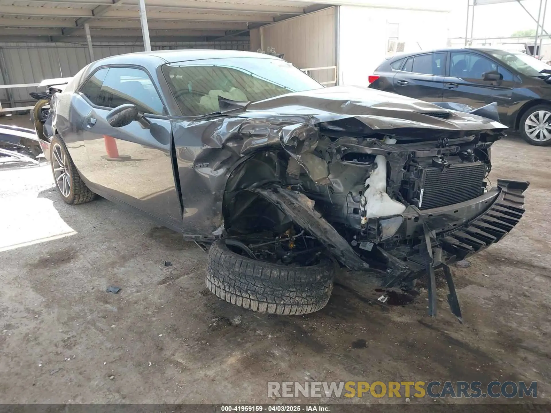 1 Photograph of a damaged car 2C3CDZBT6PH621265 DODGE CHALLENGER 2023