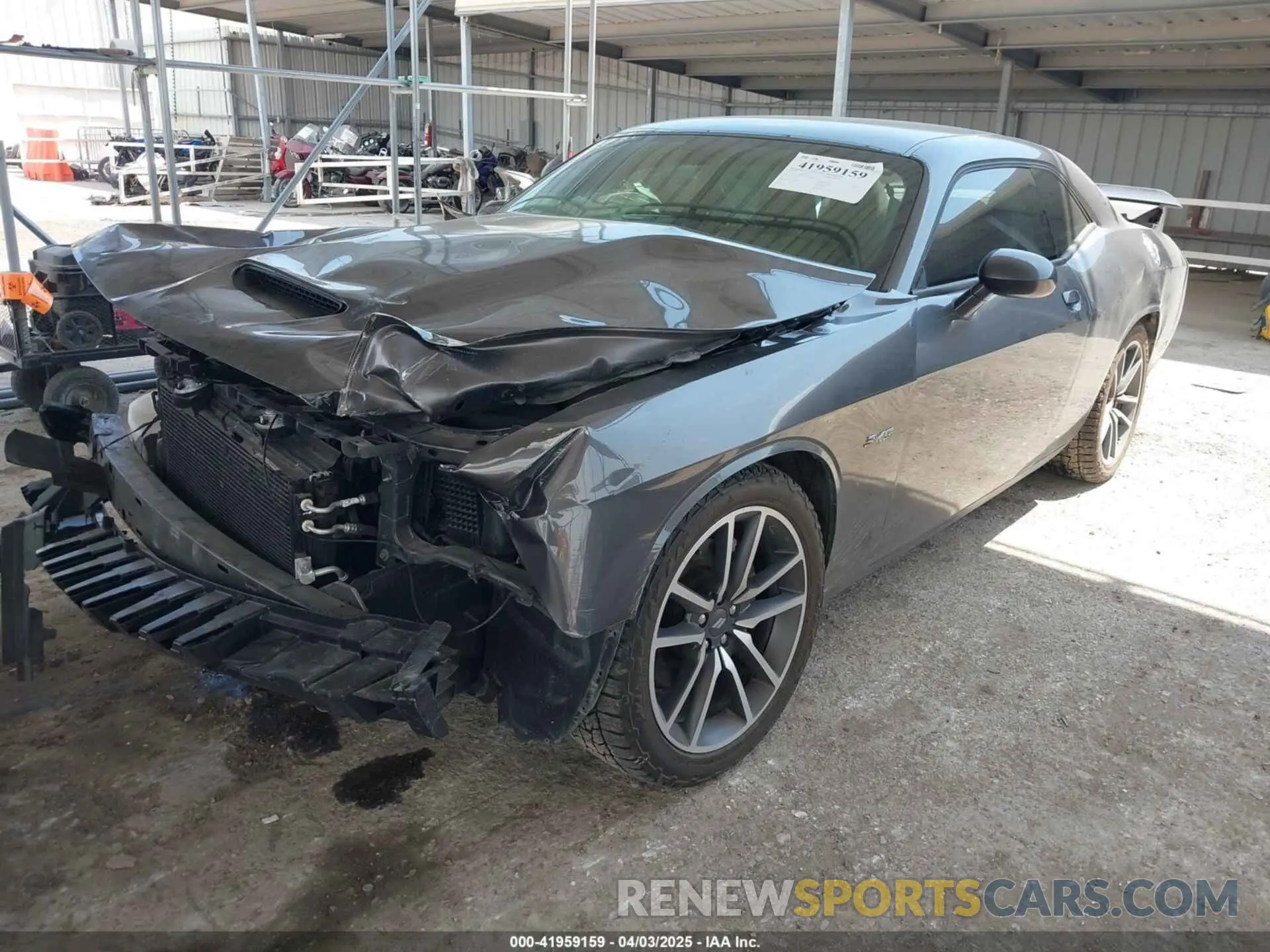 2 Photograph of a damaged car 2C3CDZBT6PH621265 DODGE CHALLENGER 2023