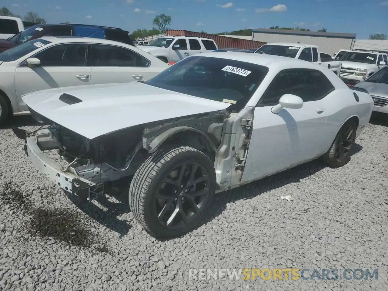 1 Photograph of a damaged car 2C3CDZBT6PH696256 DODGE CHALLENGER 2023