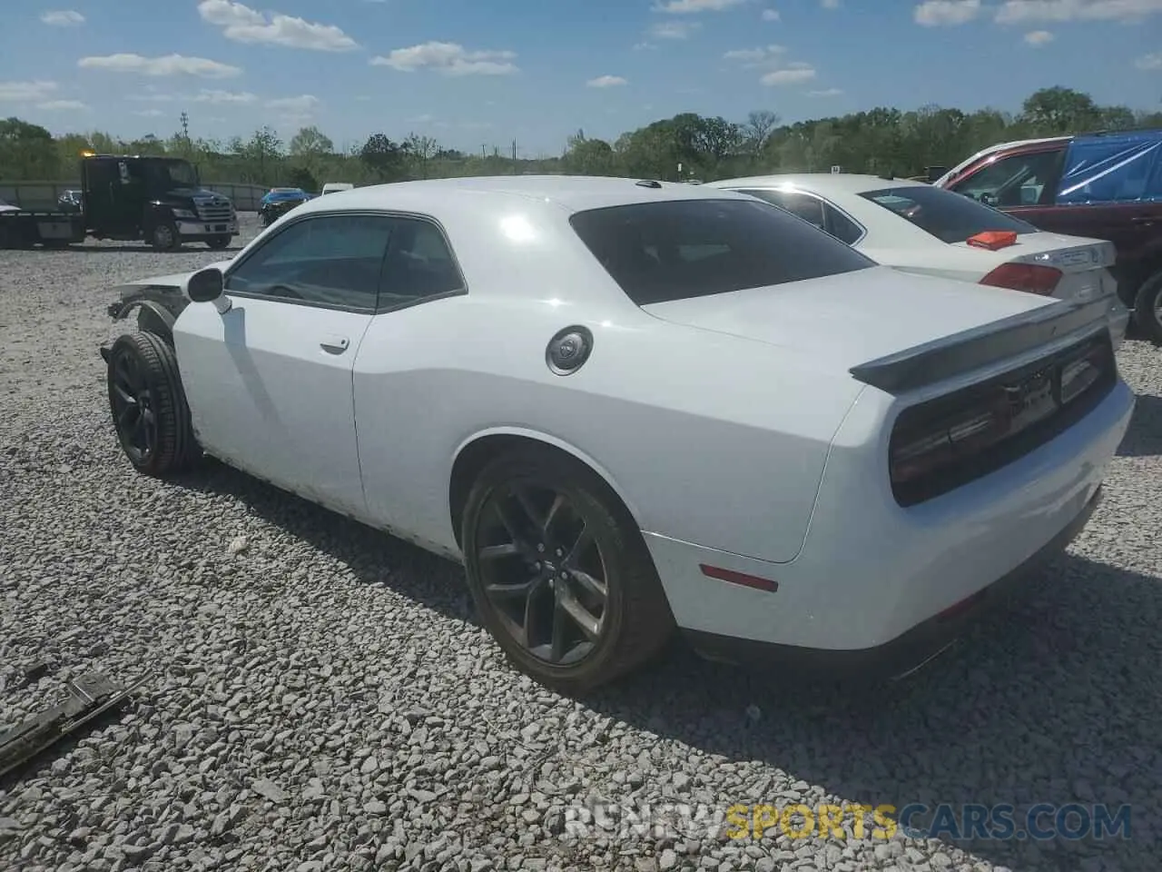 2 Photograph of a damaged car 2C3CDZBT6PH696256 DODGE CHALLENGER 2023