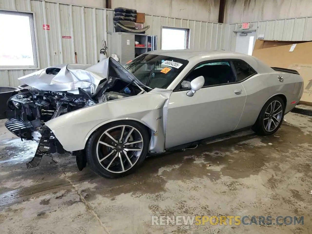 1 Photograph of a damaged car 2C3CDZBT7PH606256 DODGE CHALLENGER 2023