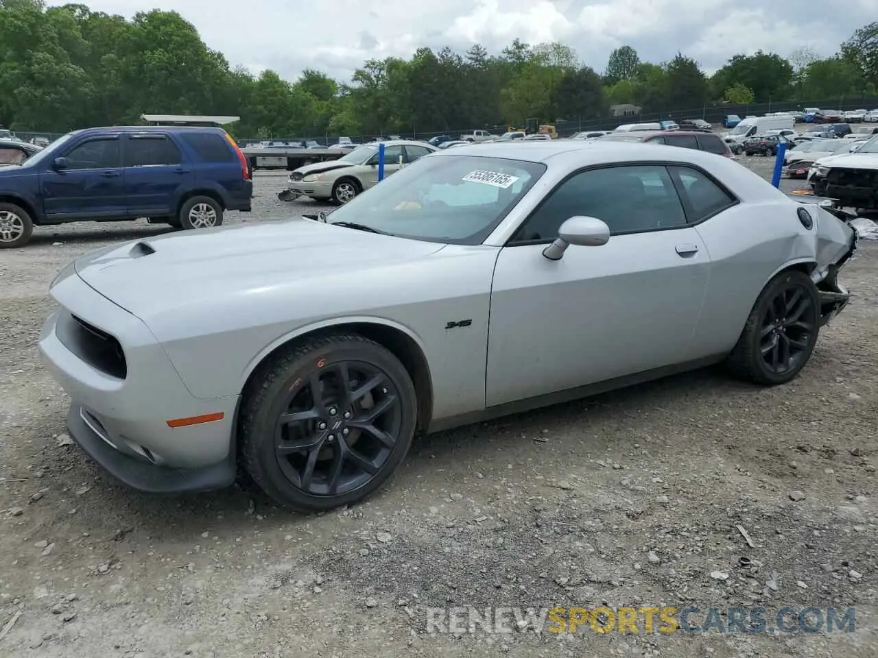1 Photograph of a damaged car 2C3CDZBT7PH614633 DODGE CHALLENGER 2023