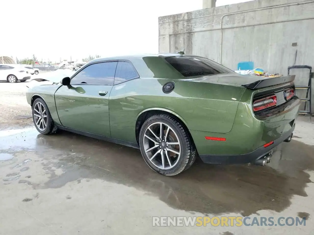 2 Photograph of a damaged car 2C3CDZBT8PH587071 DODGE CHALLENGER 2023