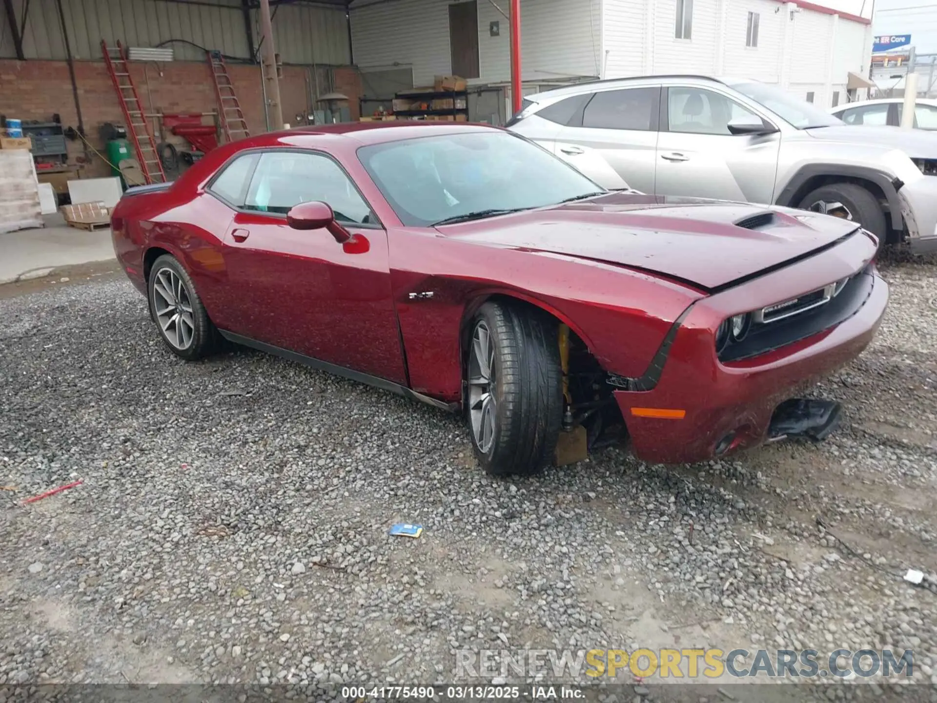 1 Photograph of a damaged car 2C3CDZBT8PH658916 DODGE CHALLENGER 2023