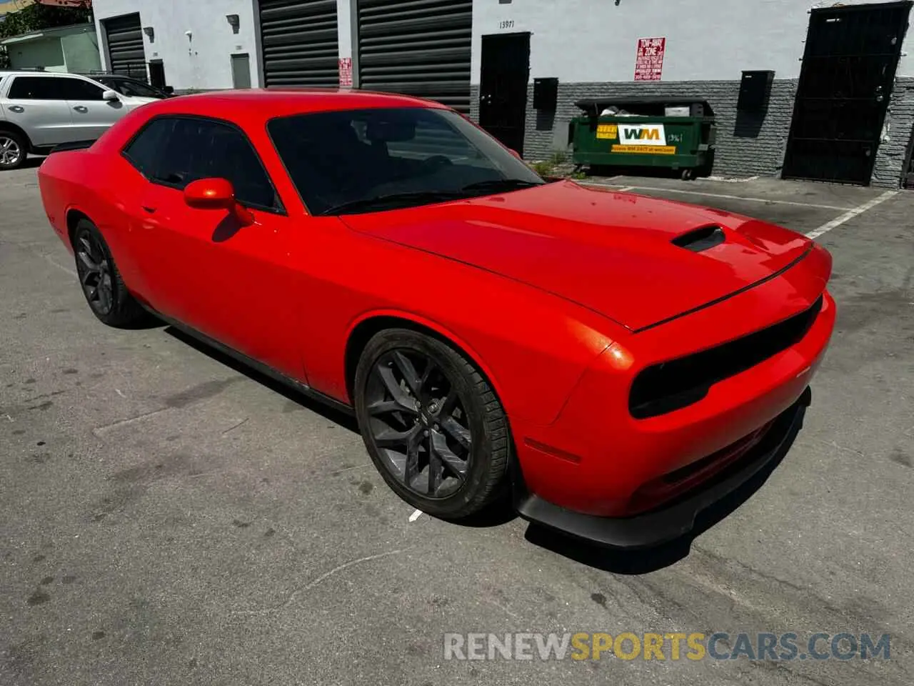 1 Photograph of a damaged car 2C3CDZBT8PH662545 DODGE CHALLENGER 2023