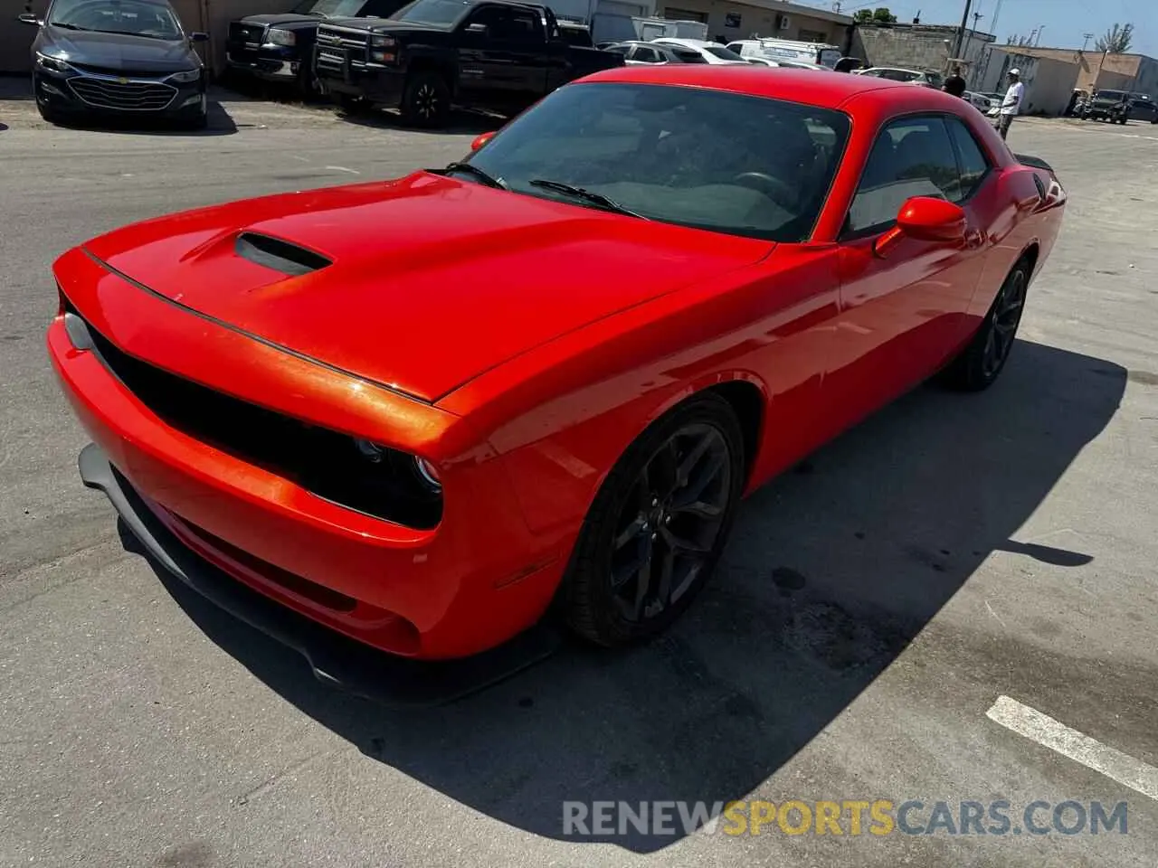 2 Photograph of a damaged car 2C3CDZBT8PH662545 DODGE CHALLENGER 2023