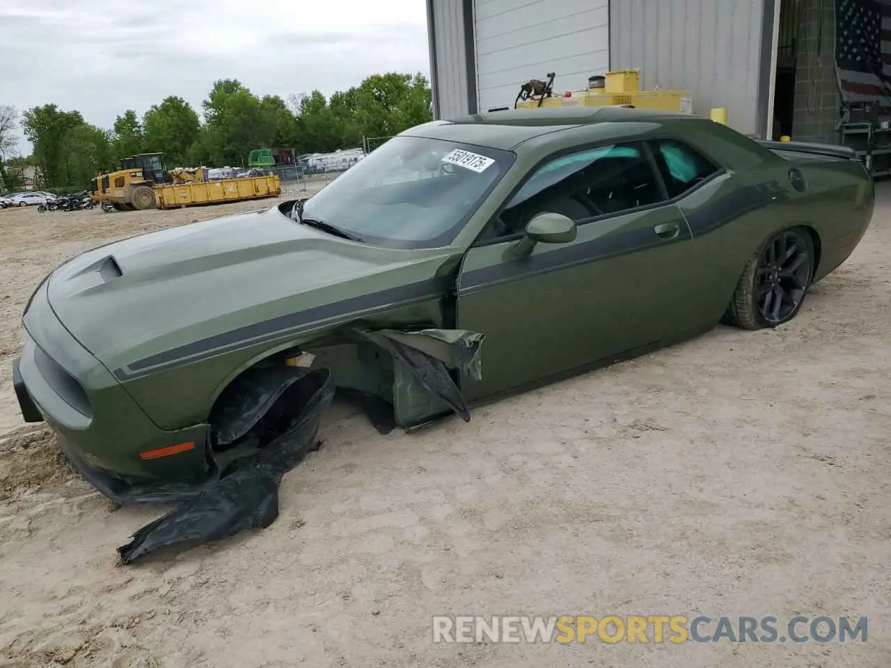 1 Photograph of a damaged car 2C3CDZBT8PH665476 DODGE CHALLENGER 2023
