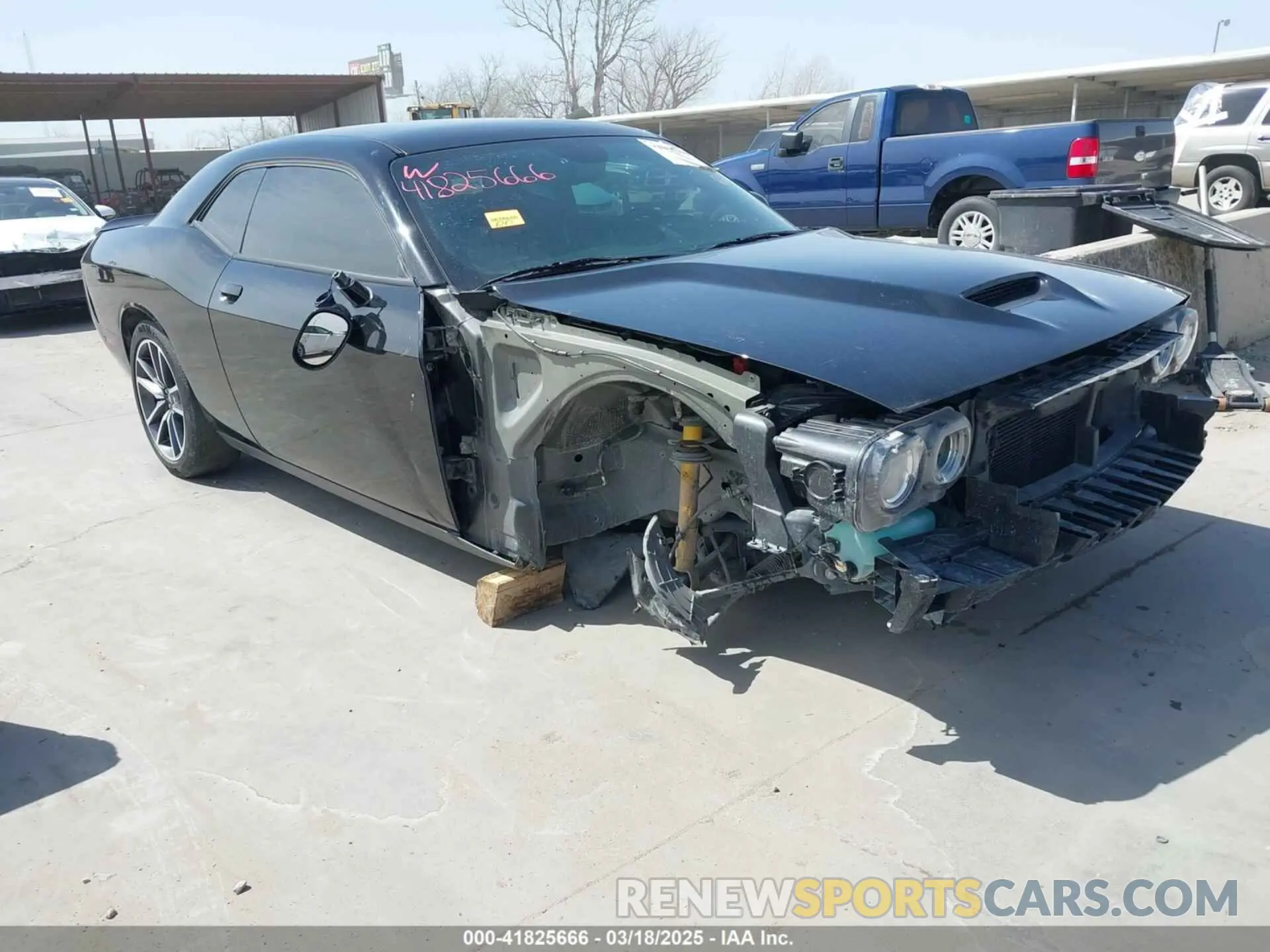 1 Photograph of a damaged car 2C3CDZBT8PH695979 DODGE CHALLENGER 2023