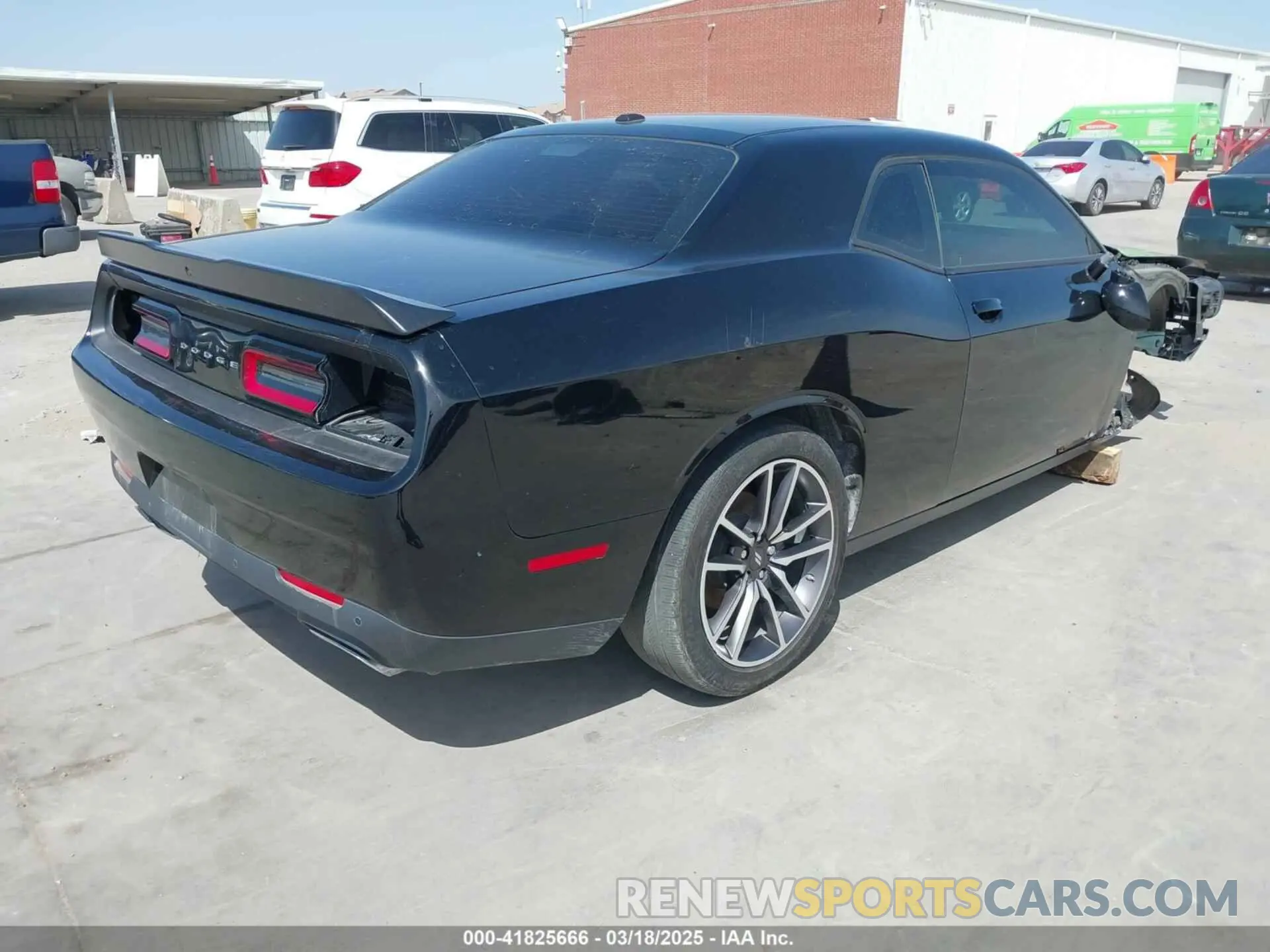 4 Photograph of a damaged car 2C3CDZBT8PH695979 DODGE CHALLENGER 2023