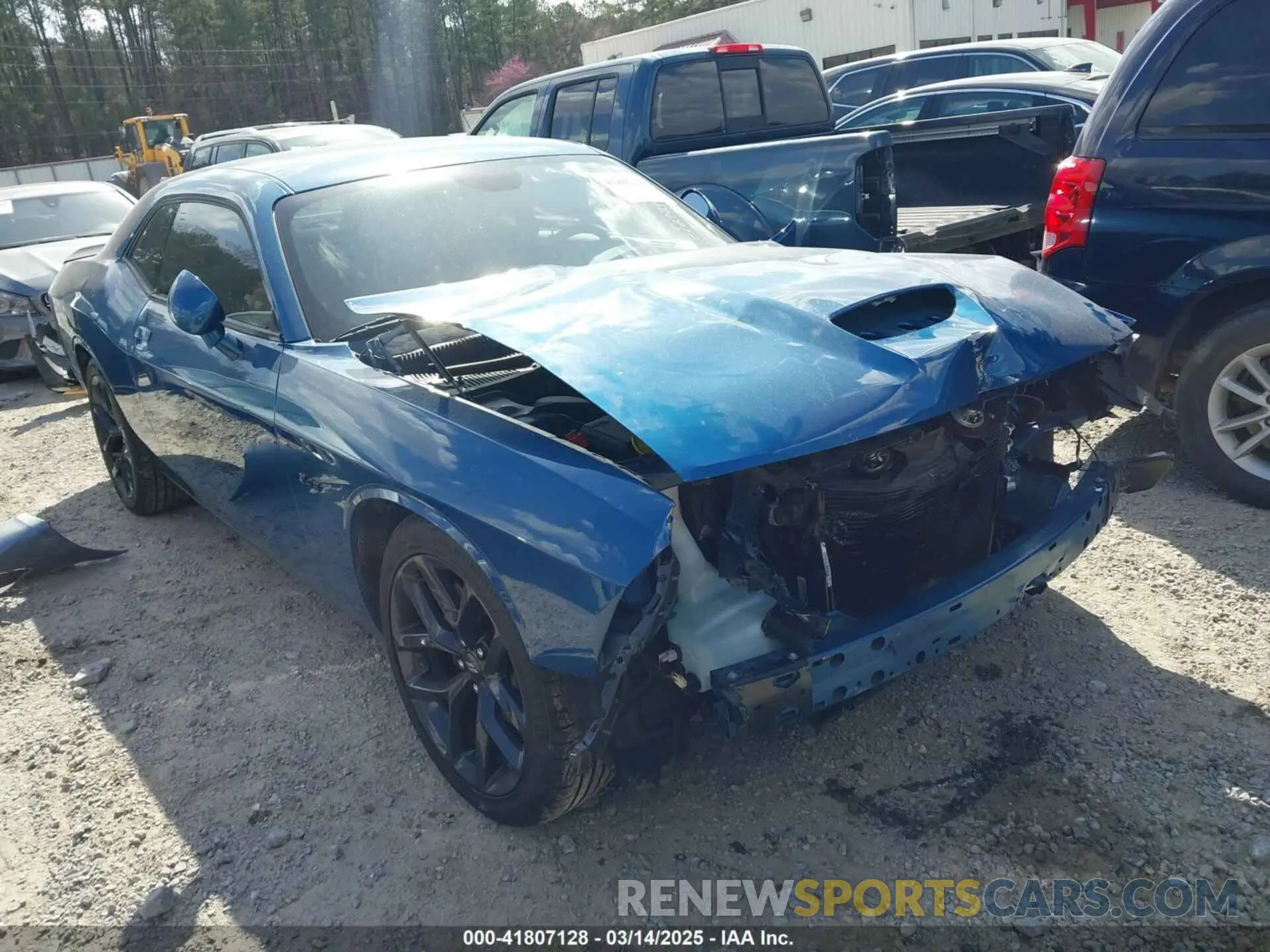 1 Photograph of a damaged car 2C3CDZBT9PH571011 DODGE CHALLENGER 2023