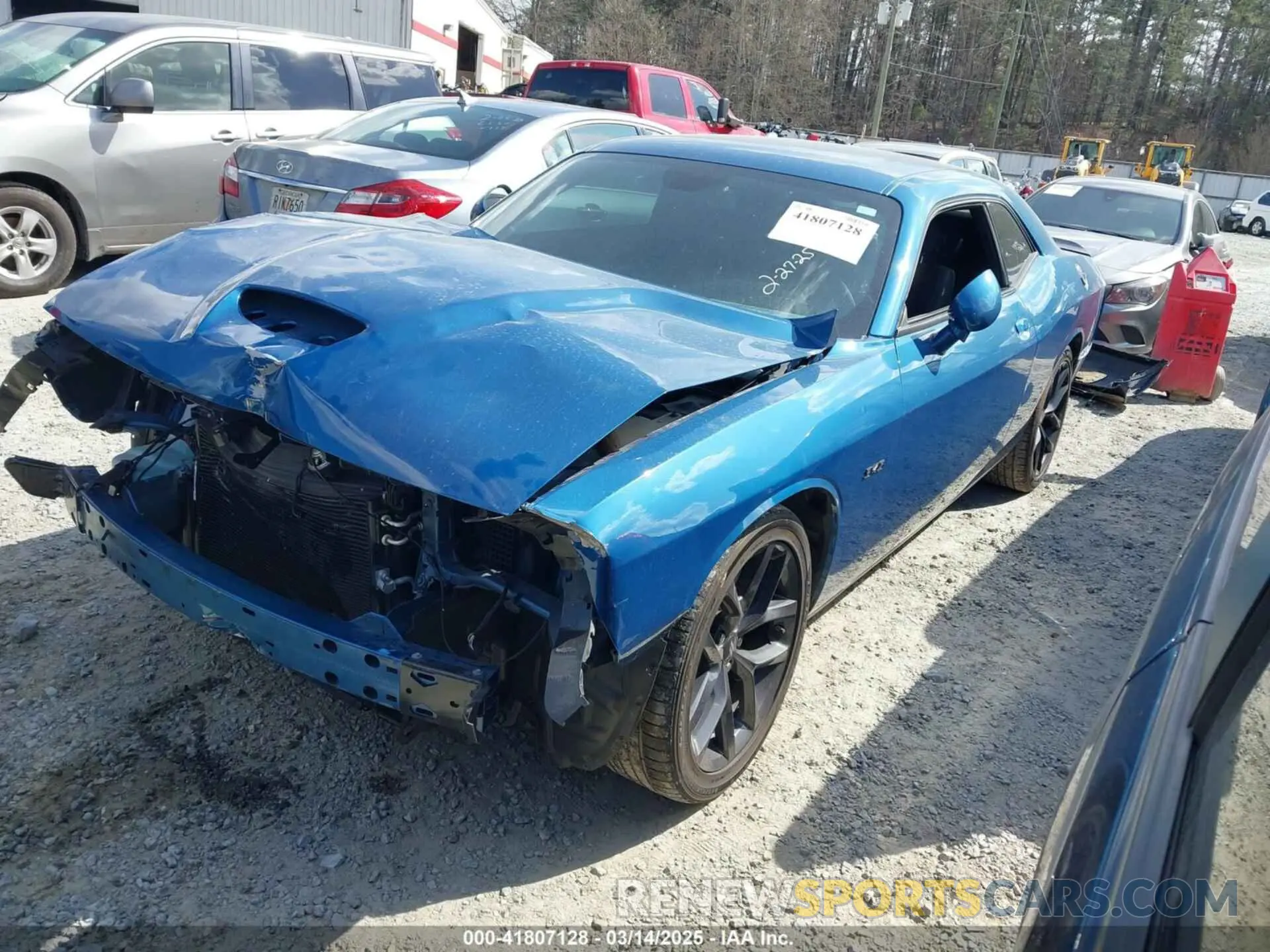 2 Photograph of a damaged car 2C3CDZBT9PH571011 DODGE CHALLENGER 2023