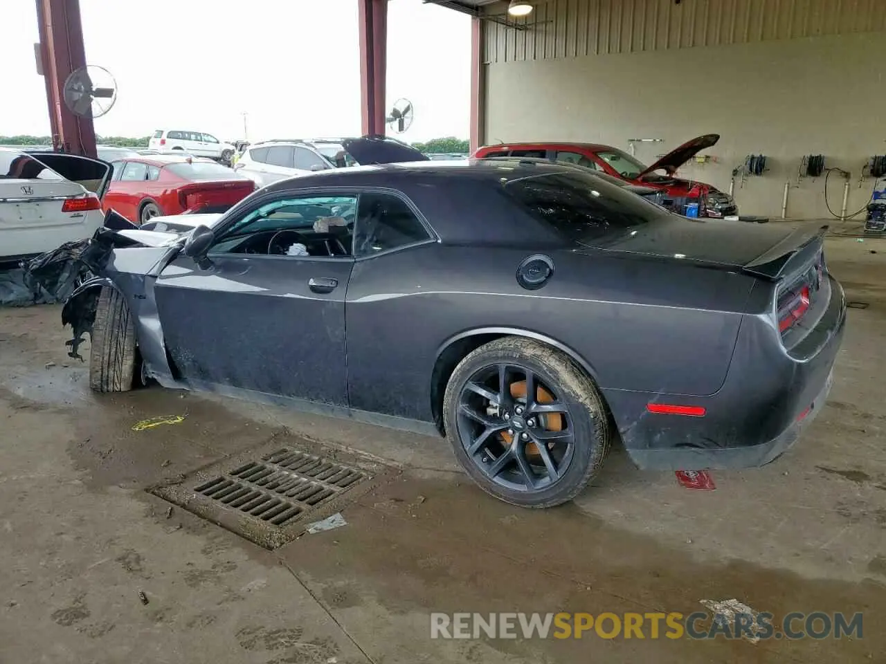 2 Photograph of a damaged car 2C3CDZBT9PH658469 DODGE CHALLENGER 2023
