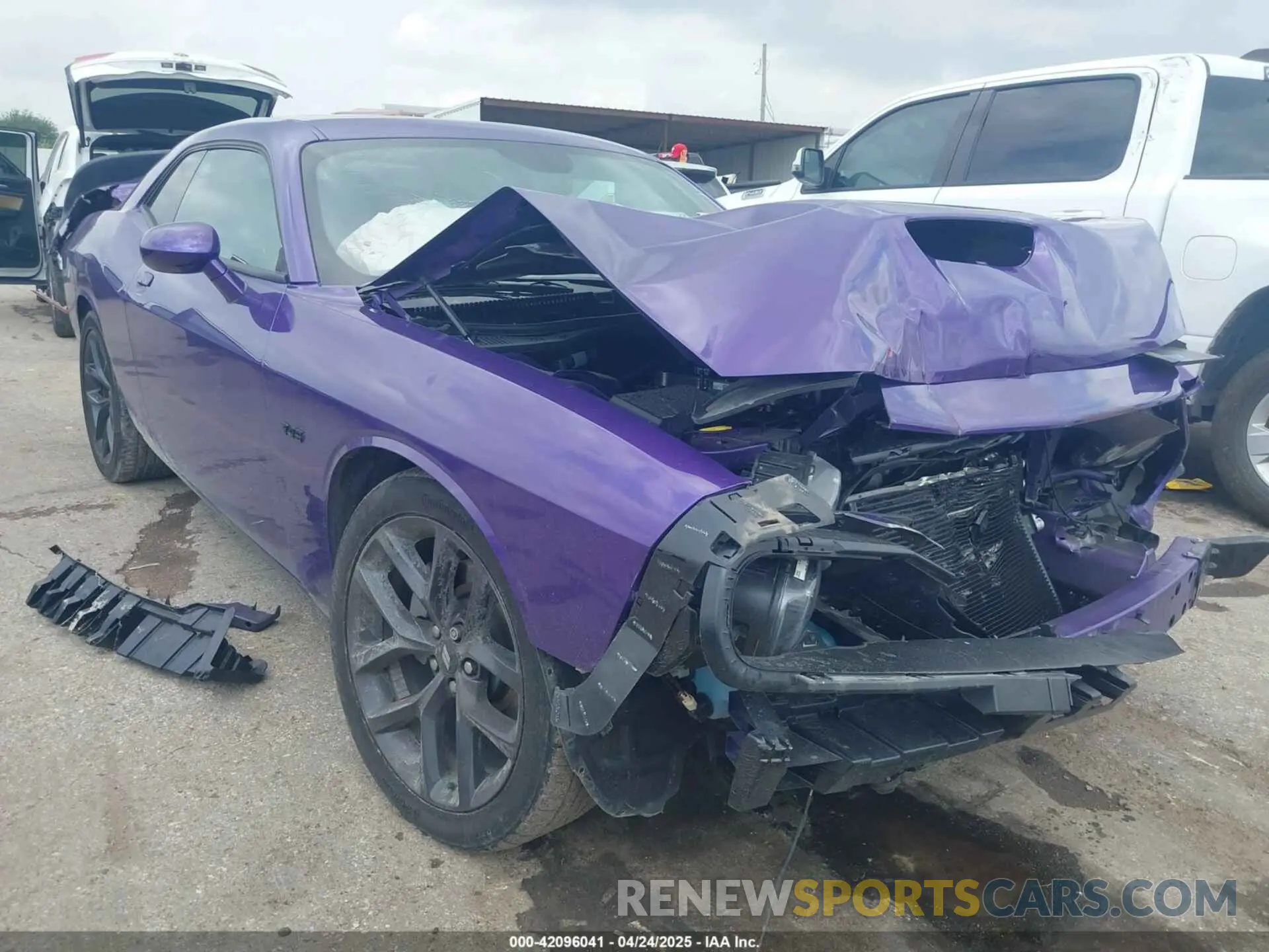 1 Photograph of a damaged car 2C3CDZBTXPH610303 DODGE CHALLENGER 2023