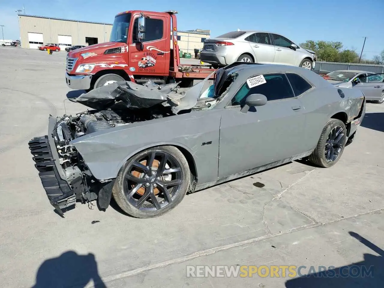 1 Photograph of a damaged car 2C3CDZBTXPH634679 DODGE CHALLENGER 2023