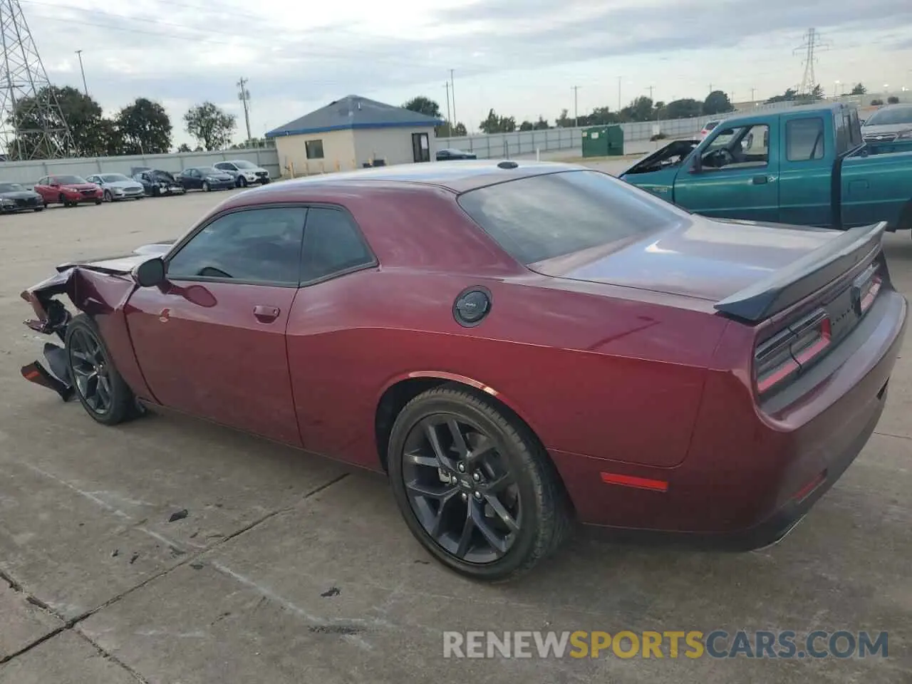 2 Photograph of a damaged car 2C3CDZBTXPH668783 DODGE CHALLENGER 2023