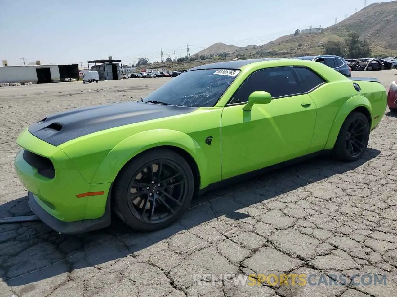 1 Photograph of a damaged car 2C3CDZC92PH573766 DODGE CHALLENGER 2023