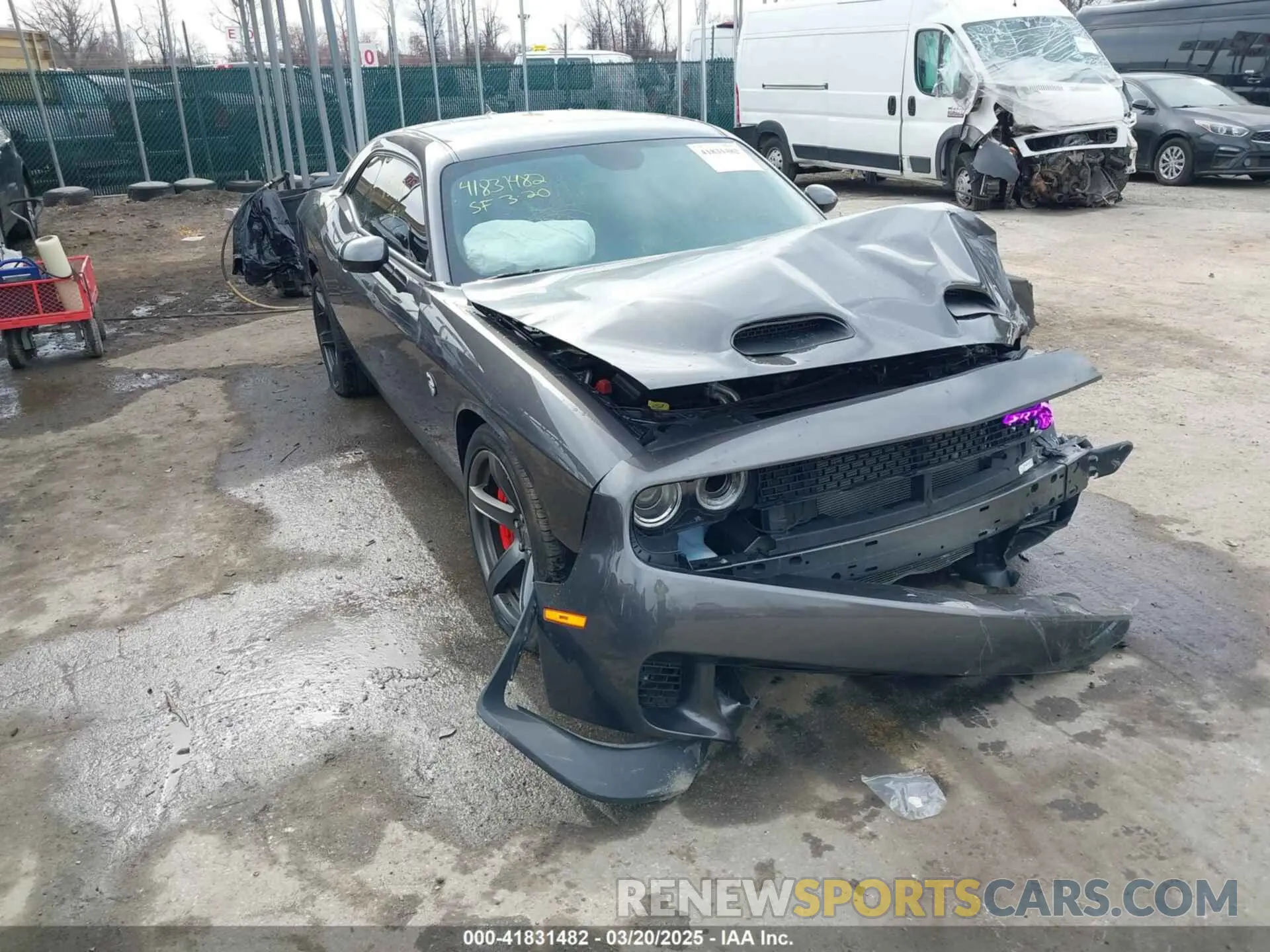 1 Photograph of a damaged car 2C3CDZC94PH503623 DODGE CHALLENGER 2023