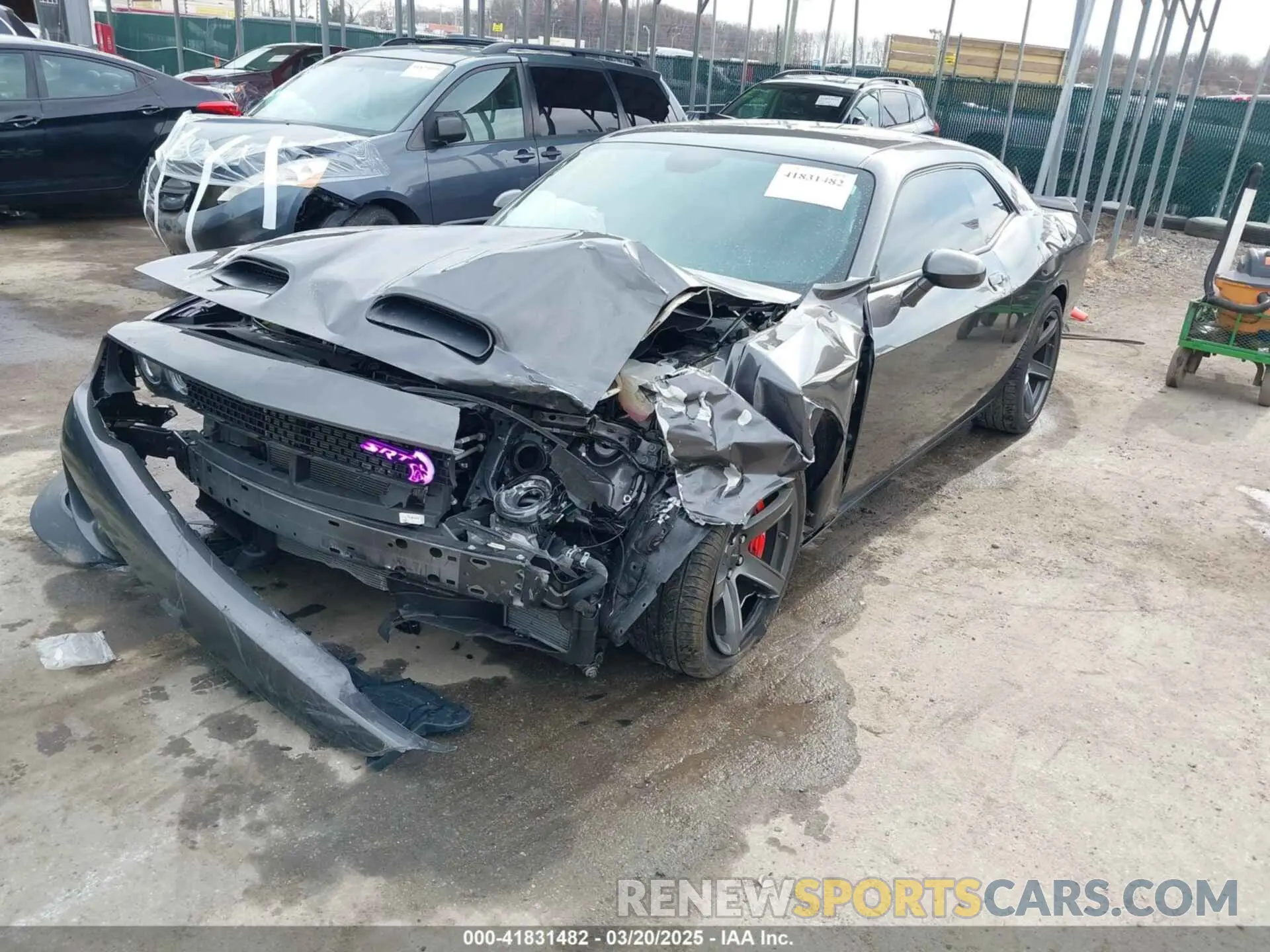 2 Photograph of a damaged car 2C3CDZC94PH503623 DODGE CHALLENGER 2023