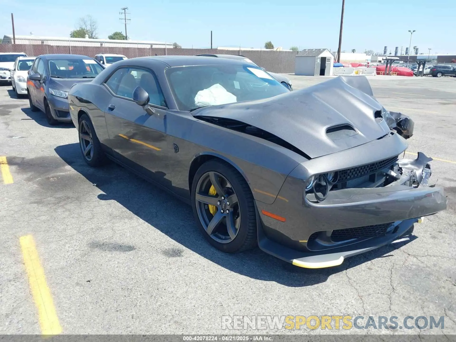 1 Photograph of a damaged car 2C3CDZC95PH590495 DODGE CHALLENGER 2023