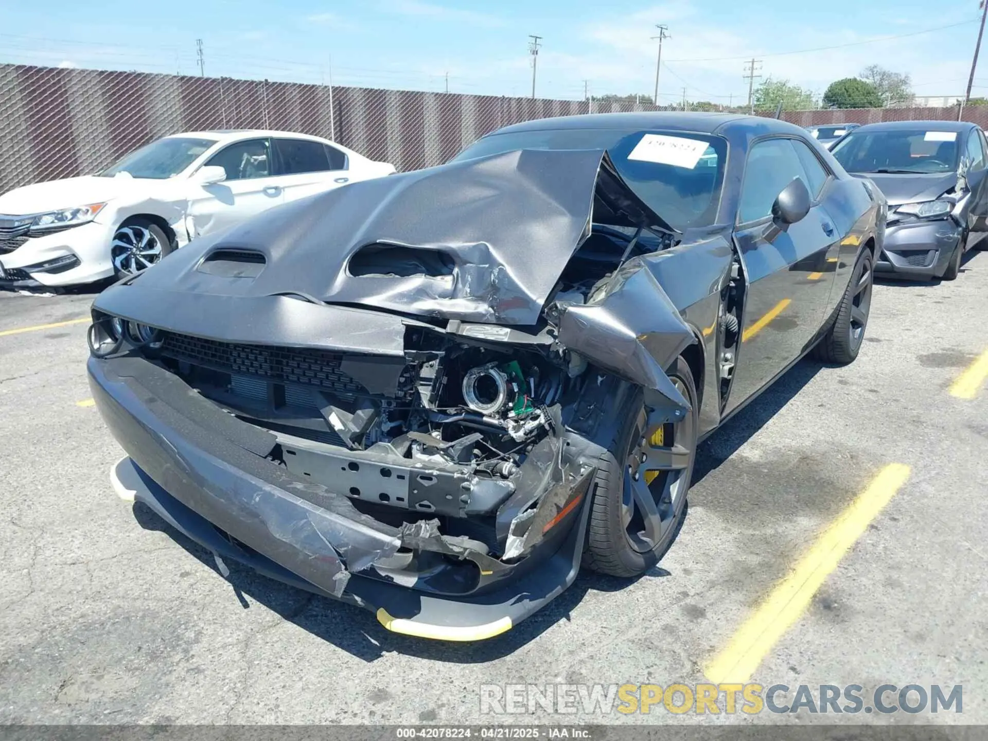2 Photograph of a damaged car 2C3CDZC95PH590495 DODGE CHALLENGER 2023