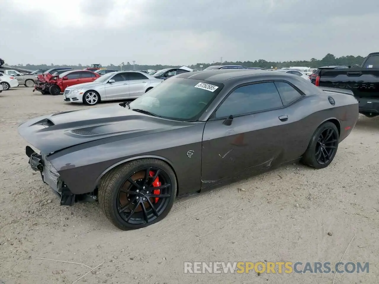 1 Photograph of a damaged car 2C3CDZC97PH567512 DODGE CHALLENGER 2023