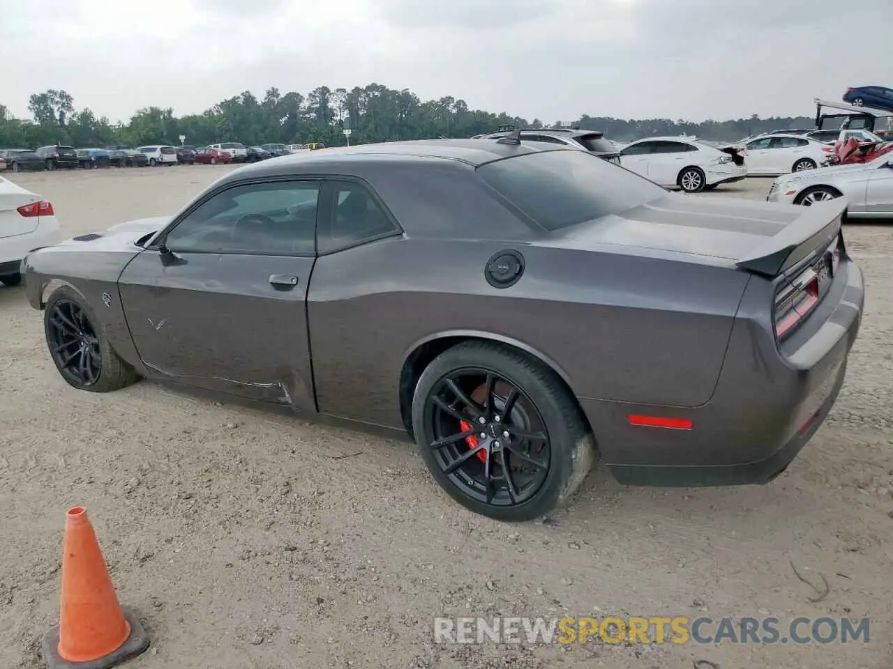 2 Photograph of a damaged car 2C3CDZC97PH567512 DODGE CHALLENGER 2023