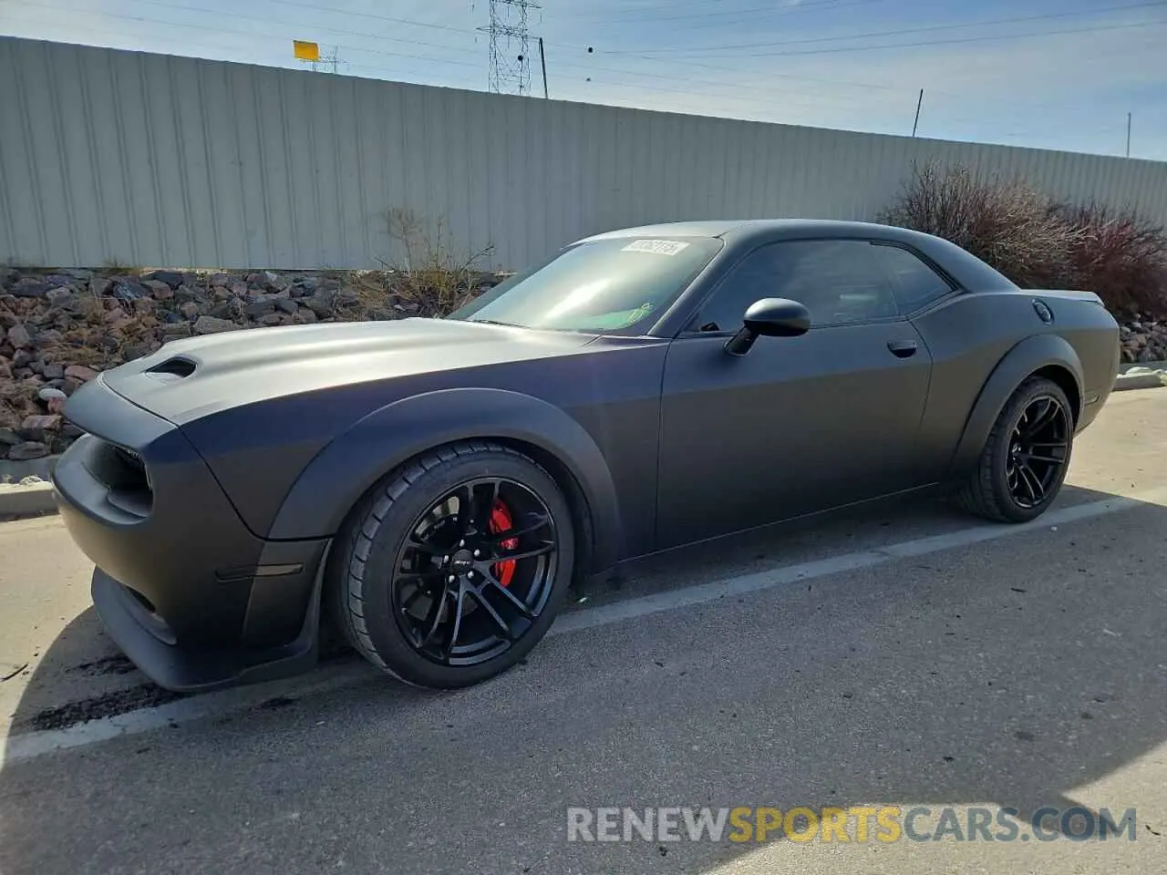 1 Photograph of a damaged car 2C3CDZC99PH558441 DODGE CHALLENGER 2023