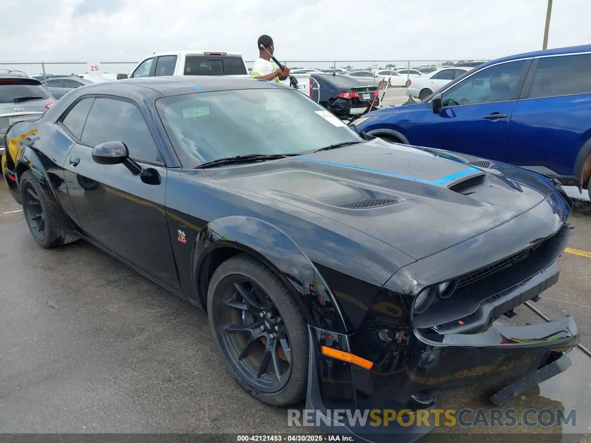 1 Photograph of a damaged car 2C3CDZFJ0PH678019 DODGE CHALLENGER 2023