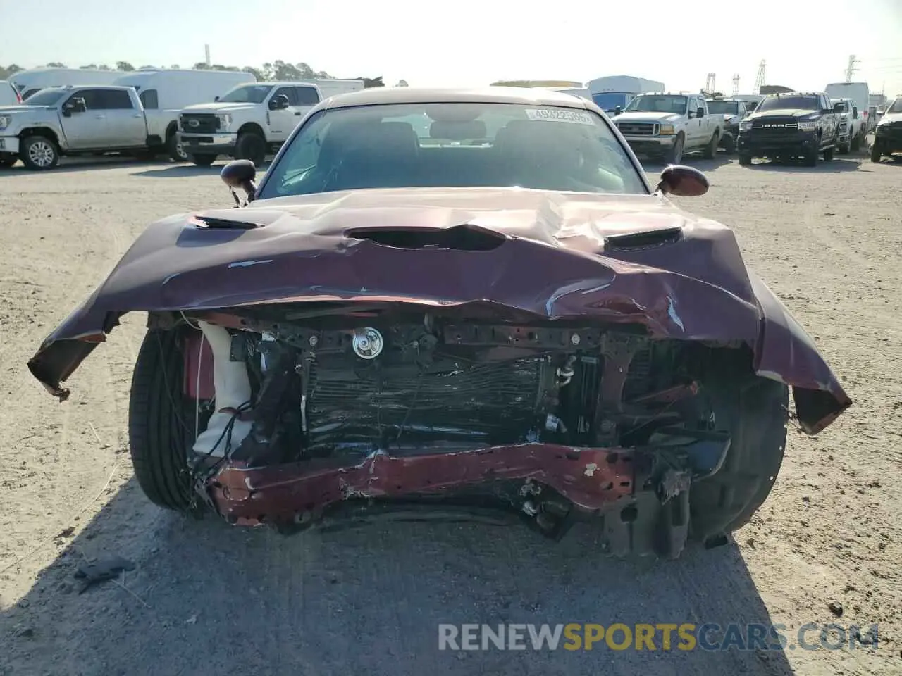 4 Photograph of a damaged car 2C3CDZFJ0PH694141 DODGE CHALLENGER 2023