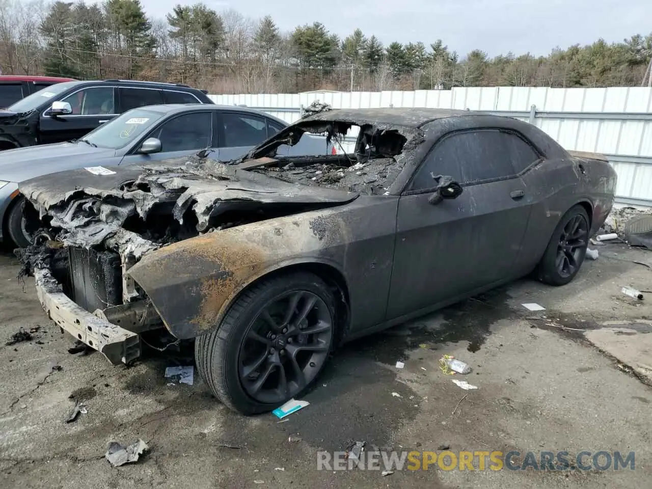 1 Photograph of a damaged car 2C3CDZFJ1PH521616 DODGE CHALLENGER 2023