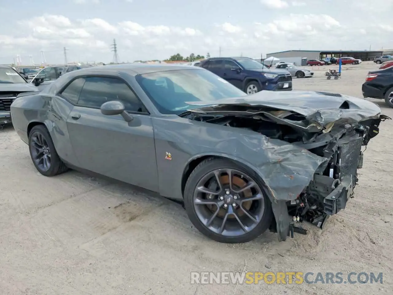4 Photograph of a damaged car 2C3CDZFJ1PH621537 DODGE CHALLENGER 2023