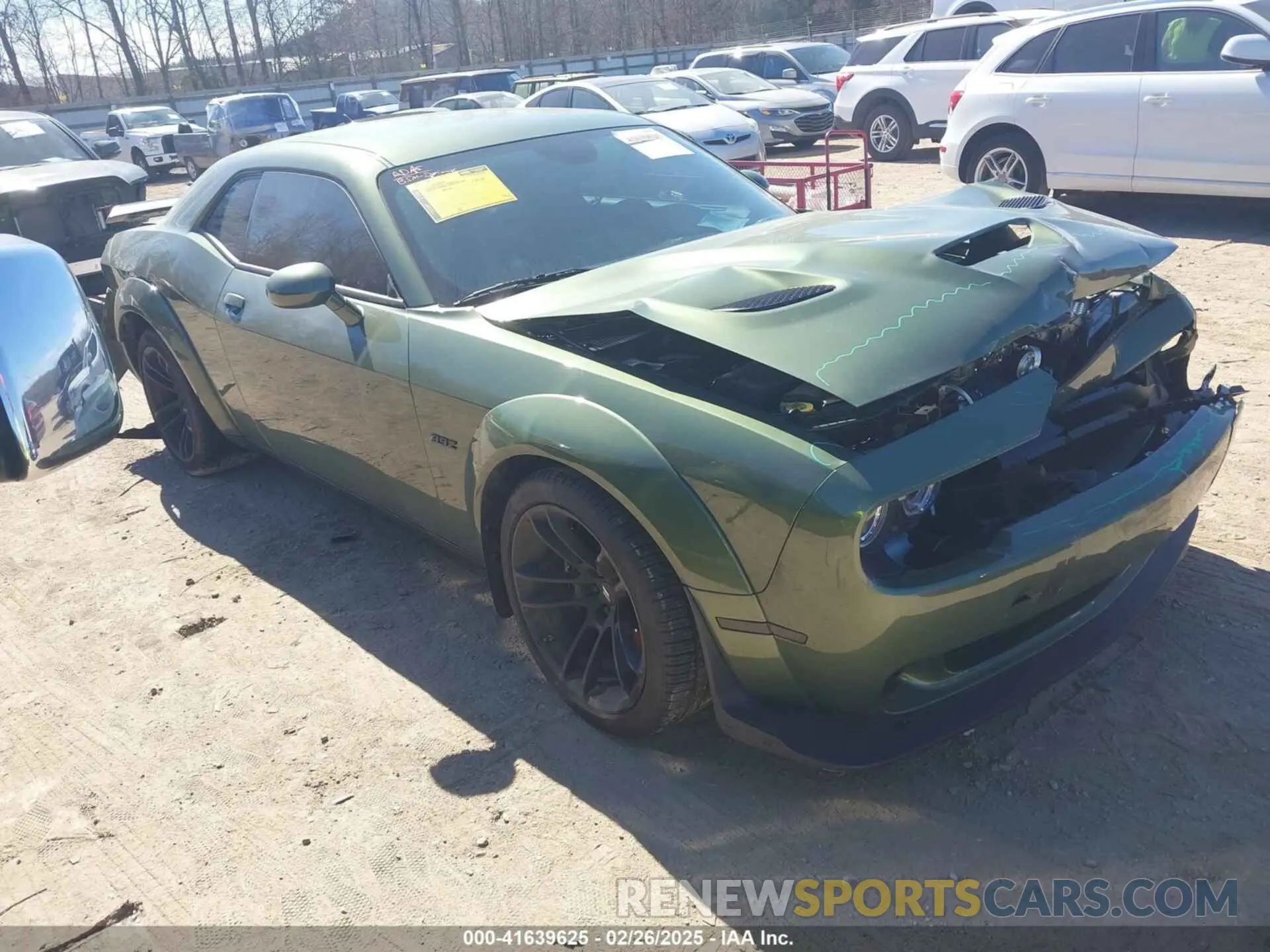1 Photograph of a damaged car 2C3CDZFJ2PH502704 DODGE CHALLENGER 2023