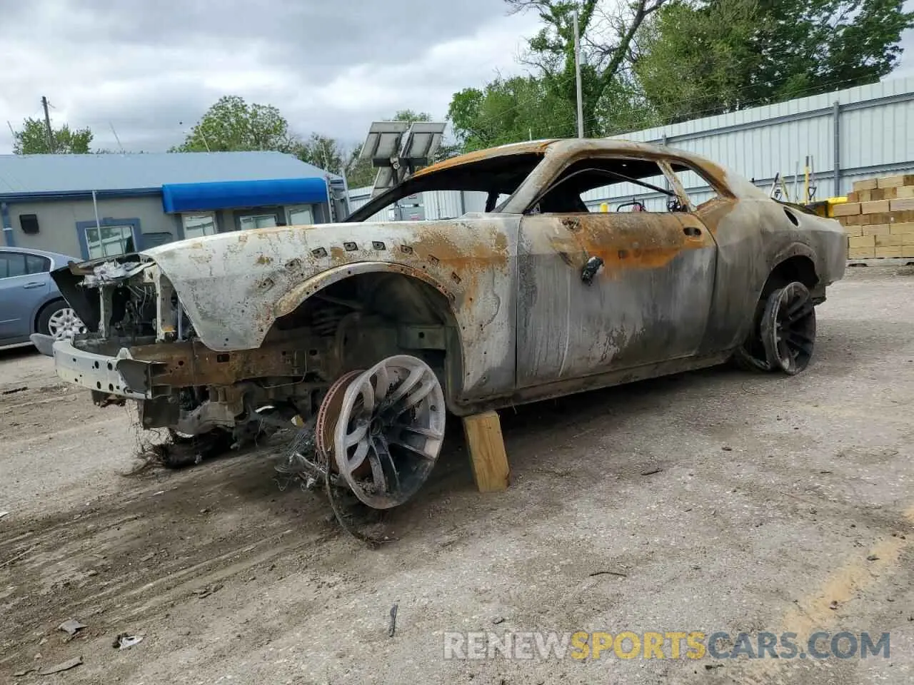 1 Photograph of a damaged car 2C3CDZFJ2PH617741 DODGE CHALLENGER 2023