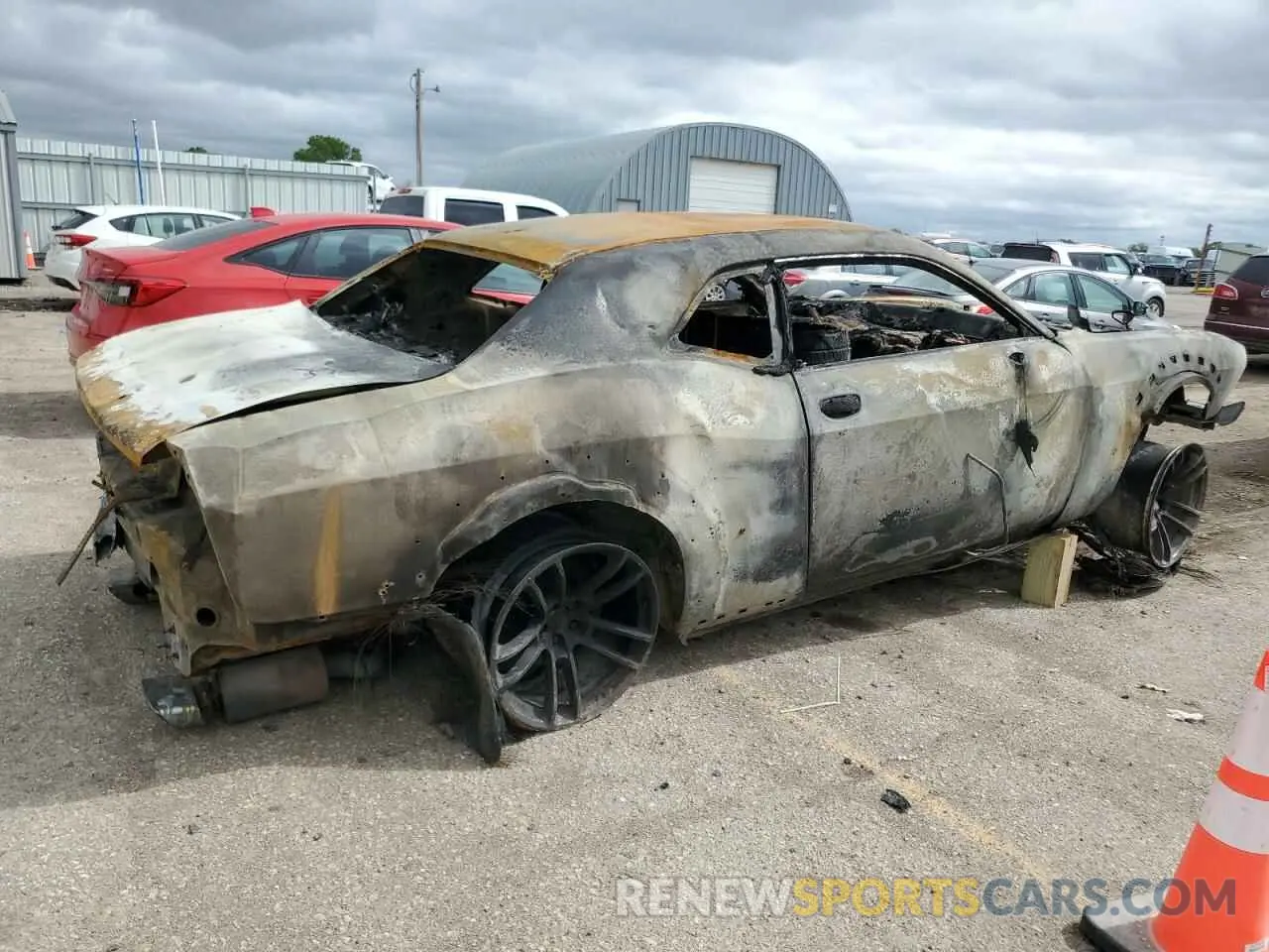 3 Photograph of a damaged car 2C3CDZFJ2PH617741 DODGE CHALLENGER 2023