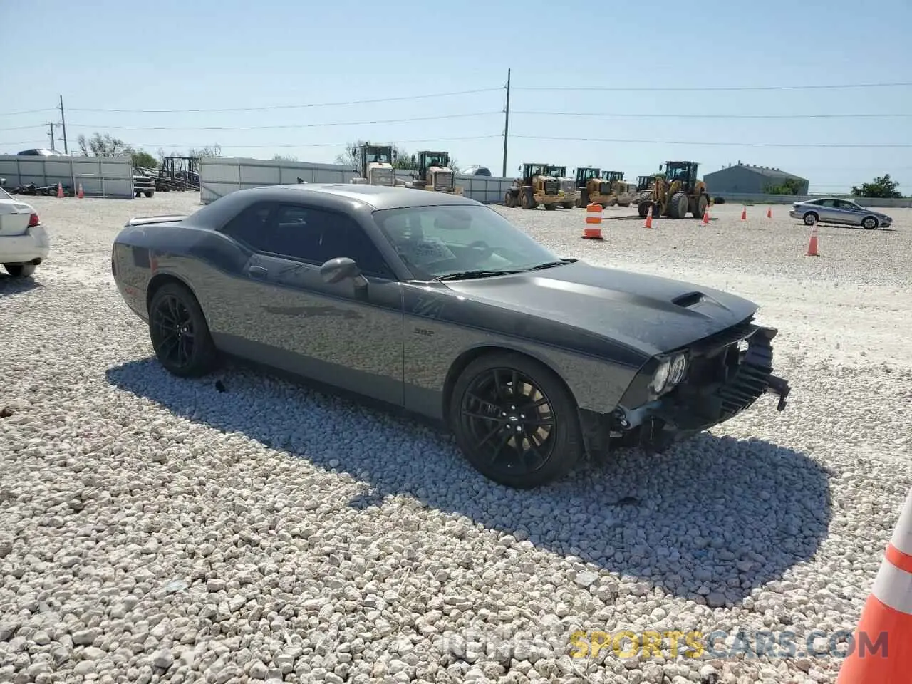 4 Photograph of a damaged car 2C3CDZFJ2PH641683 DODGE CHALLENGER 2023