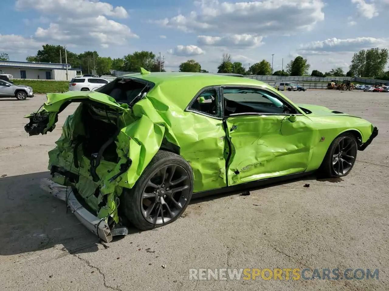 3 Photograph of a damaged car 2C3CDZFJ3PH542855 DODGE CHALLENGER 2023
